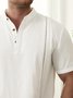 Hardaddy® Cotton Guayabera Stand Collar Shirt