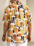 Beer Chest Pockets Short Sleeve Hawaiian Shirts