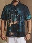 Sailboat Short Sleeve Hawaiian Shirt
