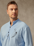 Cotton Feather Long Sleeve Casual Shirt