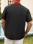 Men's Geometric Print Casual Short Sleeve Hawaiian Shirt