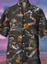 Men's Printed Hawaiian Casual Short Sleeve Shirt