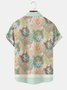 Tropical Jungle Graphic Men's Casual Breathable Short Sleeve Shirt