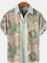 Tropical Jungle Graphic Men's Casual Breathable Short Sleeve Shirt