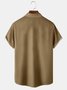 Men's Geometric Pattern Print Casual Short Sleeve Hawaiian Shirt