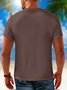 Mermaid Crew Neck Casual T-Shirt
