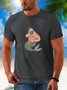 Mermaid Crew Neck Casual T-Shirt