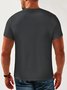 Mermaid Crew Neck Casual T-Shirt