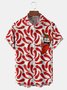 Cinco De Mayo Chili Pepper Chest Pocket Short Sleeve Shirt