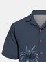 Hardaddy® Cotton Coconut Tree Chest Pocket Aloha Shirt
