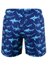 Shark Drawstring Beach Shorts