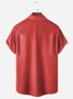 Pig Chest Pocket Short Sleeve Shirt