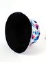 Ombre Tie Dye Pattern Reversible Bucket Hat Sun Protection Vacation