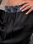 Cotton Paisley Casual Bermuda Shorts