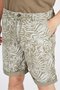 Botanical Pattern Casual Bermuda Shorts