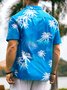 Hardaddy®Cotton Coconut Tree Chest Pocket Resort Shirt