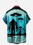  Alien Chest Pocket Short Sleeve Shirt