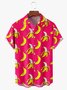 Banana Chest Pocket Short Sleeve Hawaiian Shirt