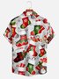 Christmas Socks Aloha Shirt