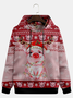 Christmas Pig Casual Hoodie