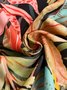 Men's Botanical Print Casual Breathable Short Sleeve Hawaiian Shirt