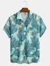 Coral Chest Pocket Short Sleeve Aloha Shirt