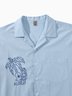 Hardaddy® Cotton Hula Girl Embroidered Aloha Shirt