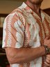 Hardaddy® Cotton Plants Chest Pocket Aloha Shirt