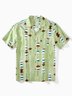 Hardaddy® Cotton Mid Century Geometric Resort Shirt