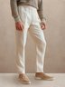 Elastic Waist Loose Cotton Linen Casual Trousers