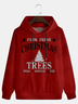 Christmas Letters Hoodie Sweatshirt