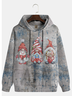 Santa Claus Hoodie Sweatshirt