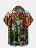 St. Patrick's Day Chest Pocket Short Sleeve Casual Shirts