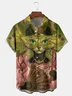 Mardi Gras Chest Pocket Short Sleeve Shirt