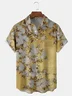 Ukiyo-e Chest Pocket Short Sleeve Shirt