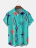 Art Geometry Chest Pocket Short Sleeve Shirt