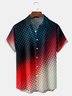 Funky Polka Dots Chest Pocket Short Sleeve Casual Shirt