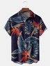 Plant Chest Pocket Short Sleeve Hawaiian Shirt