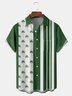 Coconut Tree Chest Pocket Short Sleeve Hawaiian Shirt