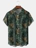Monstera Chest Pocket Short Sleeve Hawaiian Shirt