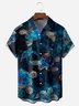 Sea Turtle Chest Pocket Short Sleeve Hawaiian Shirt