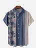 Monstera Deliciosa Chest Pocket Short Sleeve Bowling Shirt