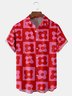 Floral Chest Pocket Short Sleeve Hawaiian Shirt