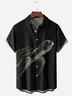 Sea Turtle Chest Pocket Short Sleeve Hawaiian Shirt