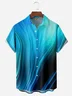 Rock Wave Chest Pocket Short Sleeve Casual Shirt