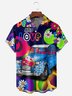 Hippie Floral Chest Pocket Short Sleeve Casual Shirt