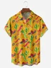 Cinco de Mayo Chili Chest Pocket Short Sleeve Casual Shirt