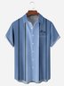 Coconut Tree Chest Pocket Short Sleeve Bowling Shirt