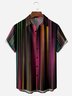 Striped Chest Pocket Short Sleeve Shirt