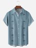 Coconut Tree Chest Pocket Short Sleeve Bowling Shirt